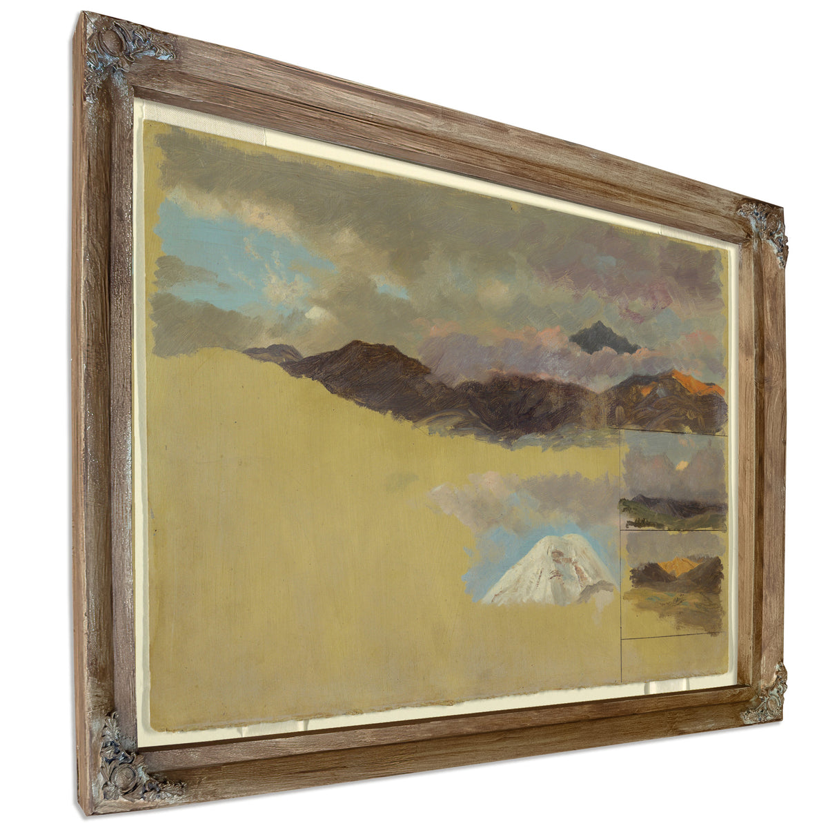 Original Files Studies Mount By Frederic Edwin Church