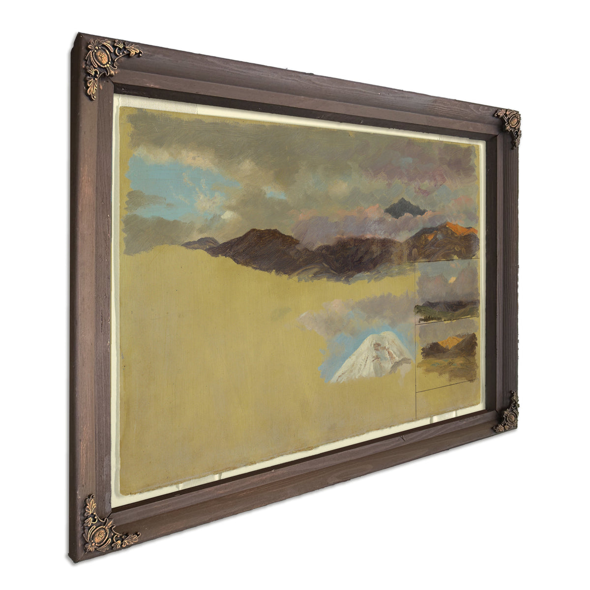 Original Files Studies Mount By Frederic Edwin Church