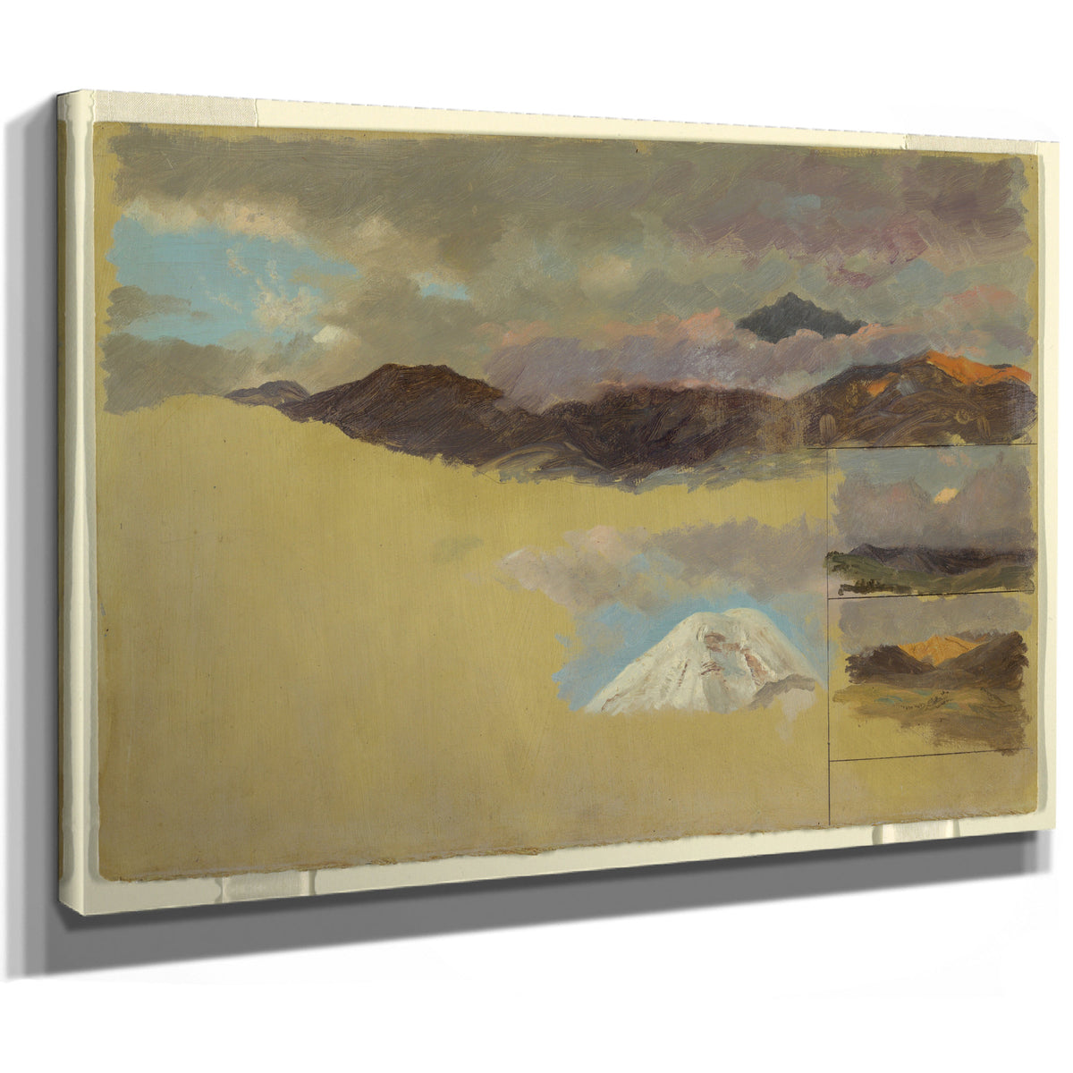 Original Files Studies Mount By Frederic Edwin Church