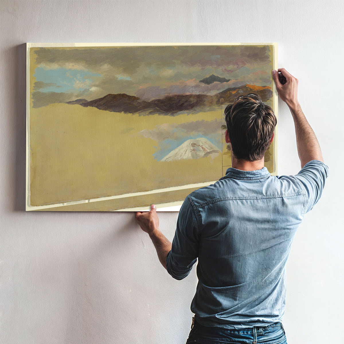 Original Files Studies Mount By Frederic Edwin Church