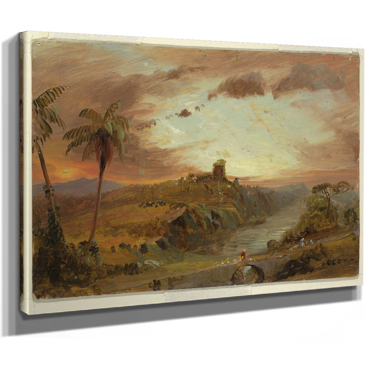 Original Files Study Imaginary S By Frederic Edwin Church