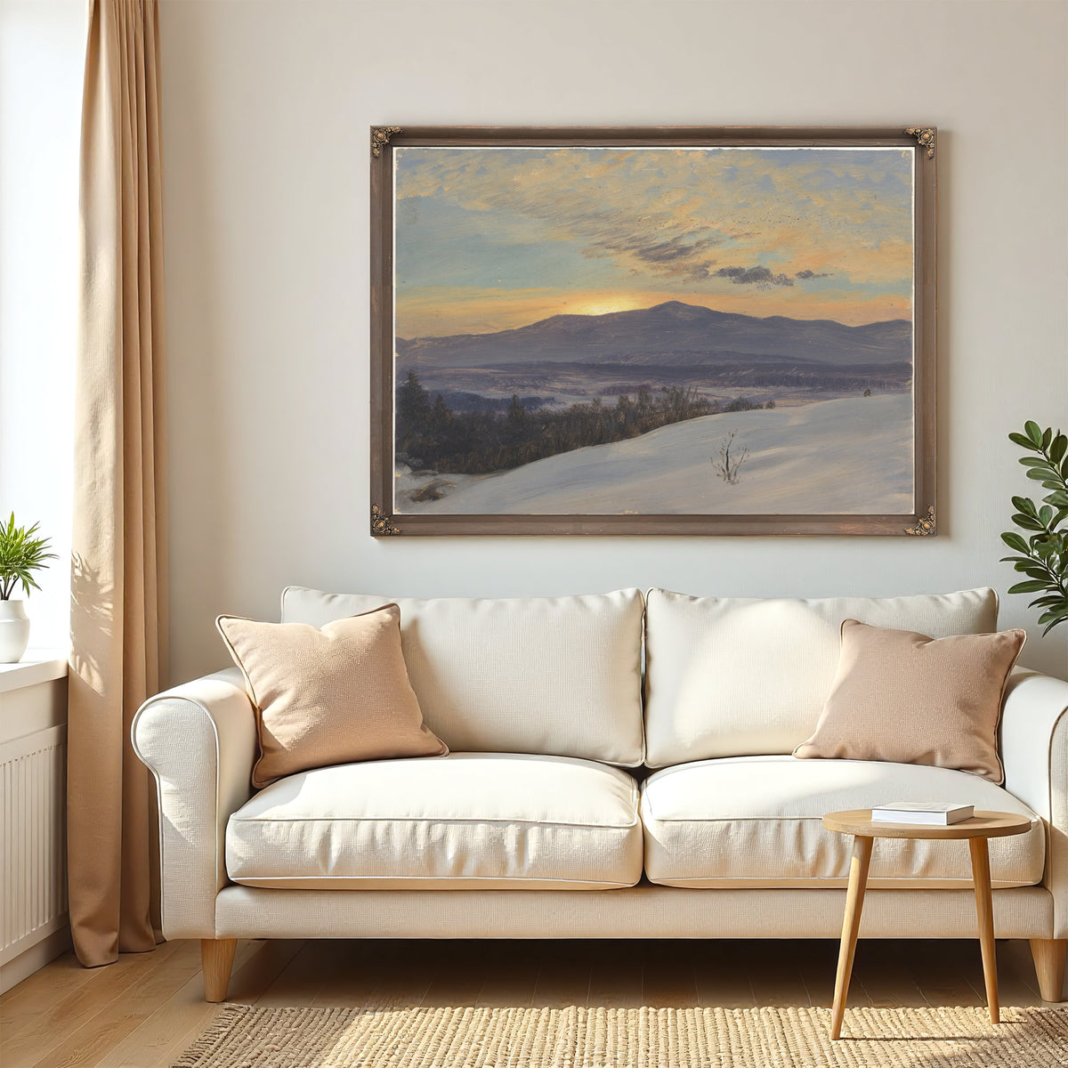 Original Files Sunset Across Hudson 04 By Frederic Edwin Church