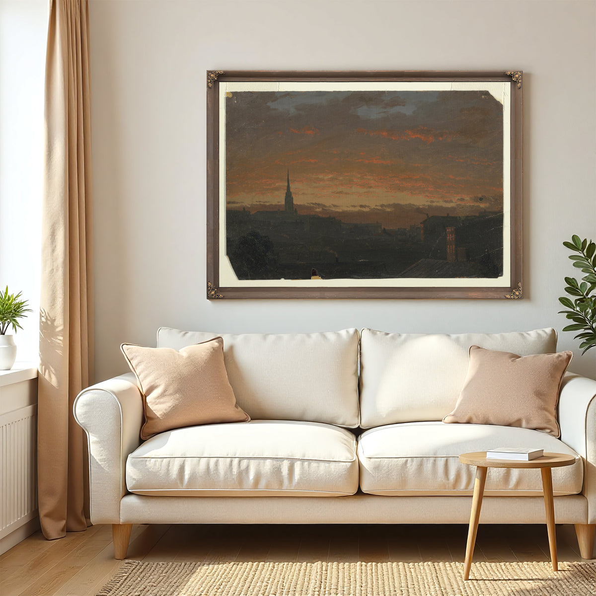 Original Files Sunset Hudson New York 03 By Frederic Edwin Church