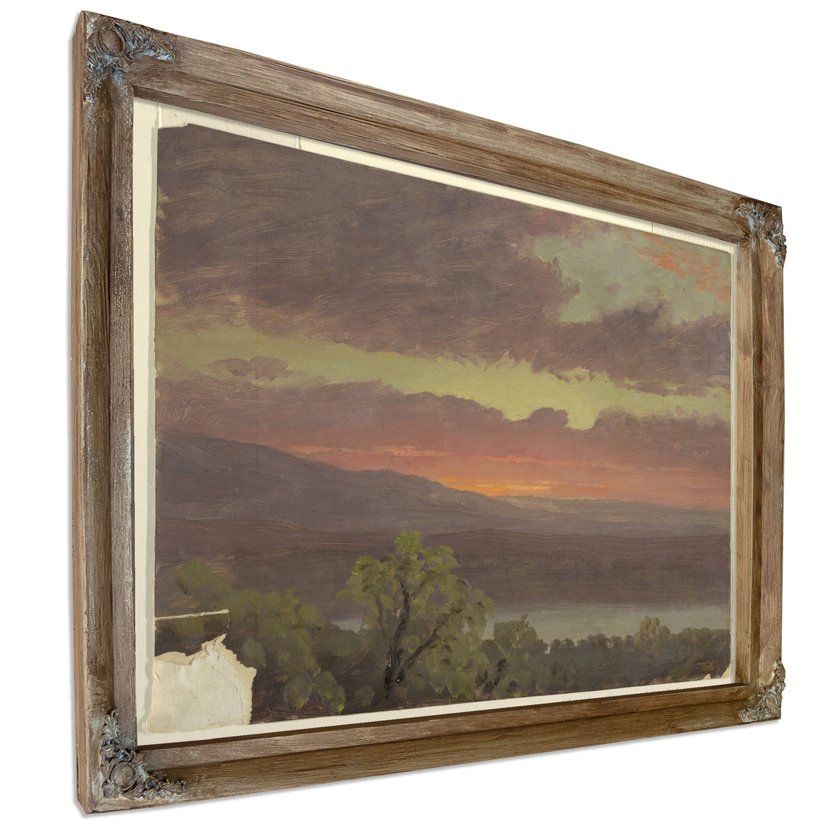 Original Files Sunset Jamaica West By Frederic Edwin Church