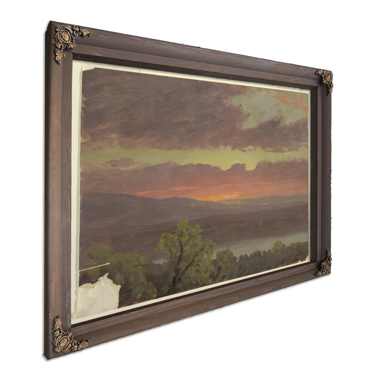 Original Files Sunset Jamaica West By Frederic Edwin Church