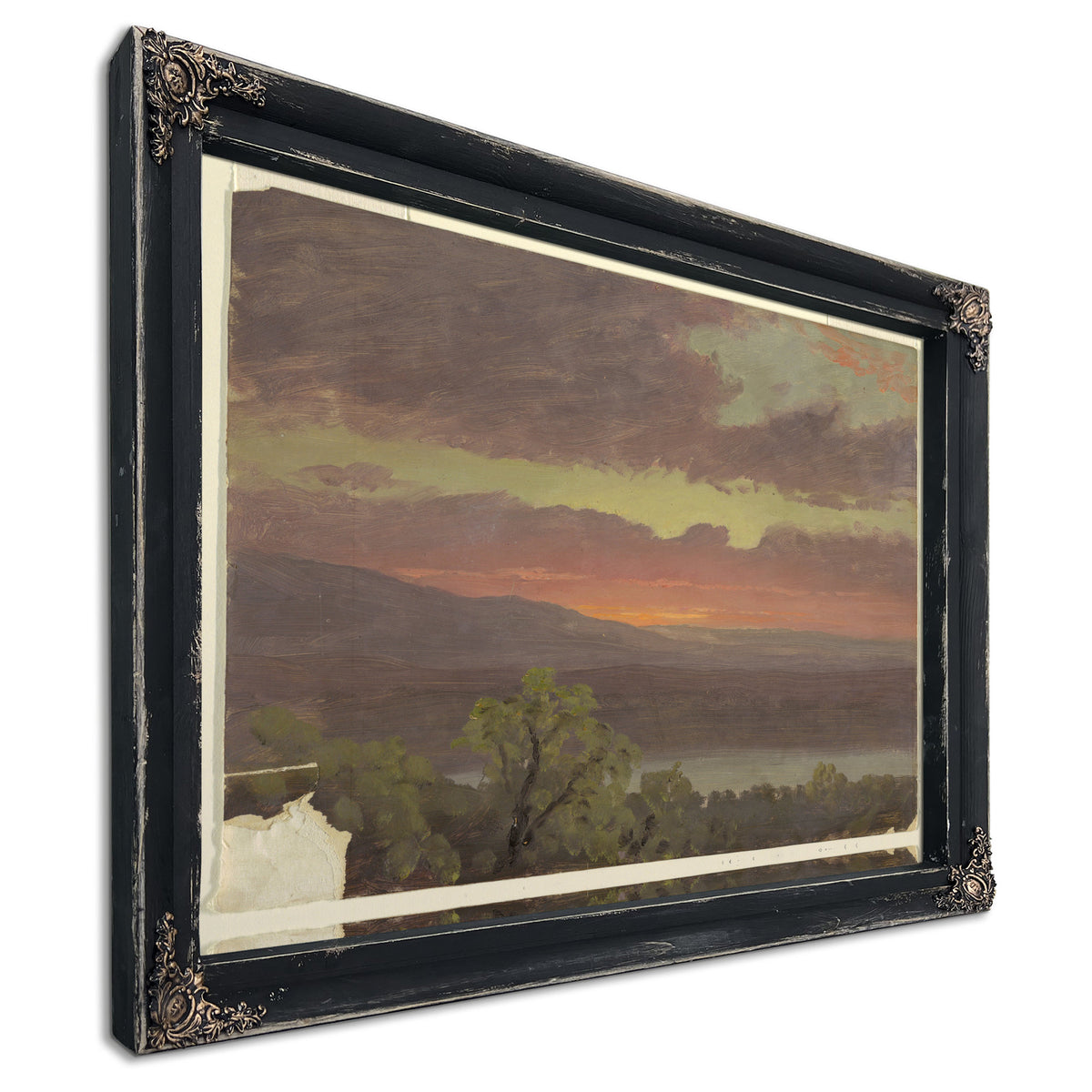 Original Files Sunset Jamaica West By Frederic Edwin Church