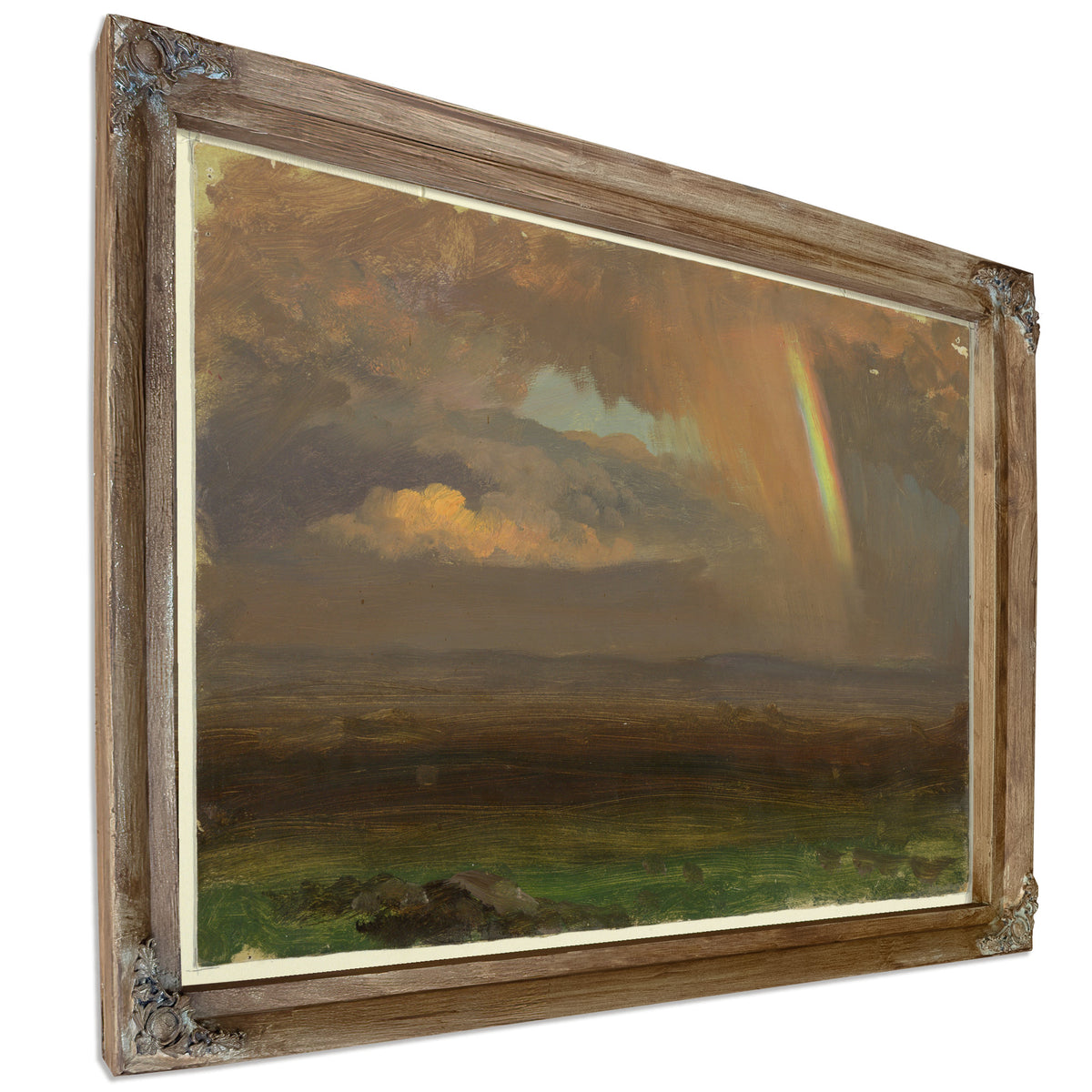 Original Files Sunset Over Broad By Frederic Edwin Church