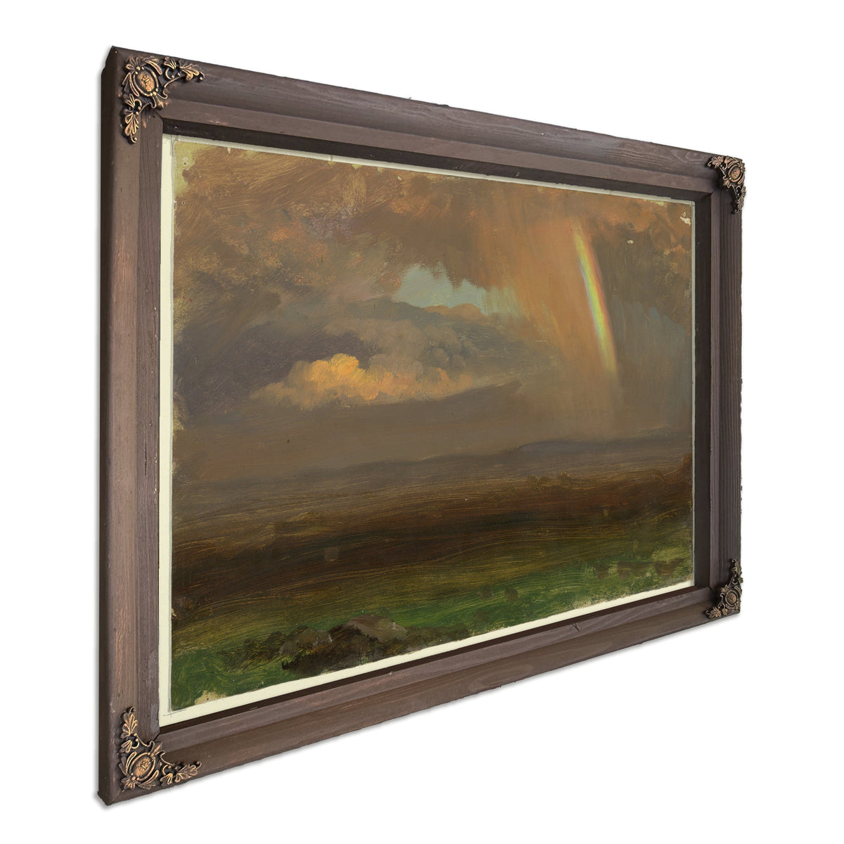 Original Files Sunset Over Broad By Frederic Edwin Church