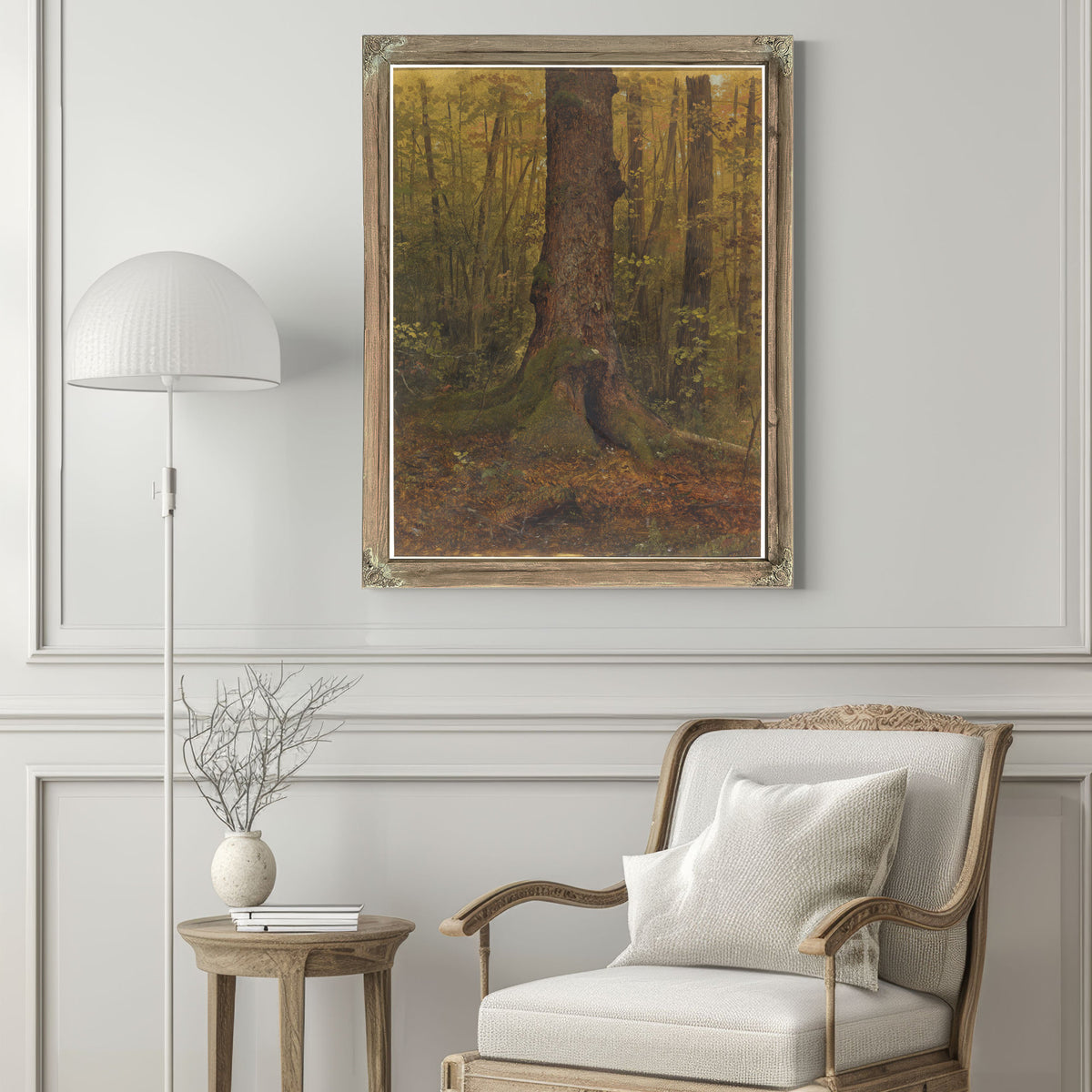 Original Files the Woods Probably By Frederic Edwin Church