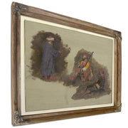 Original Files Three Bedouins 1868co69 By Frederic Edwin Church