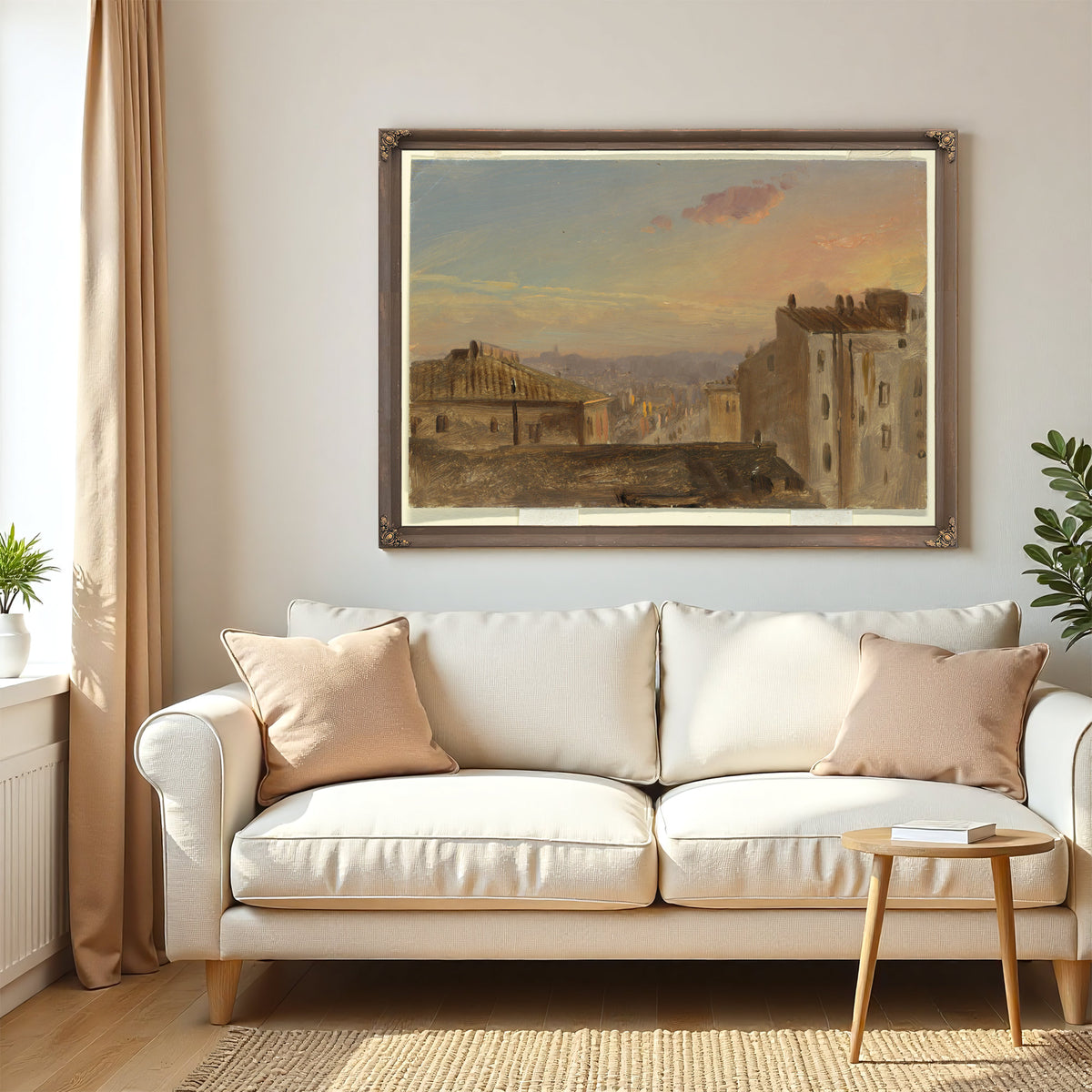 Original Files View Rome 1868co69 By Frederic Edwin Church