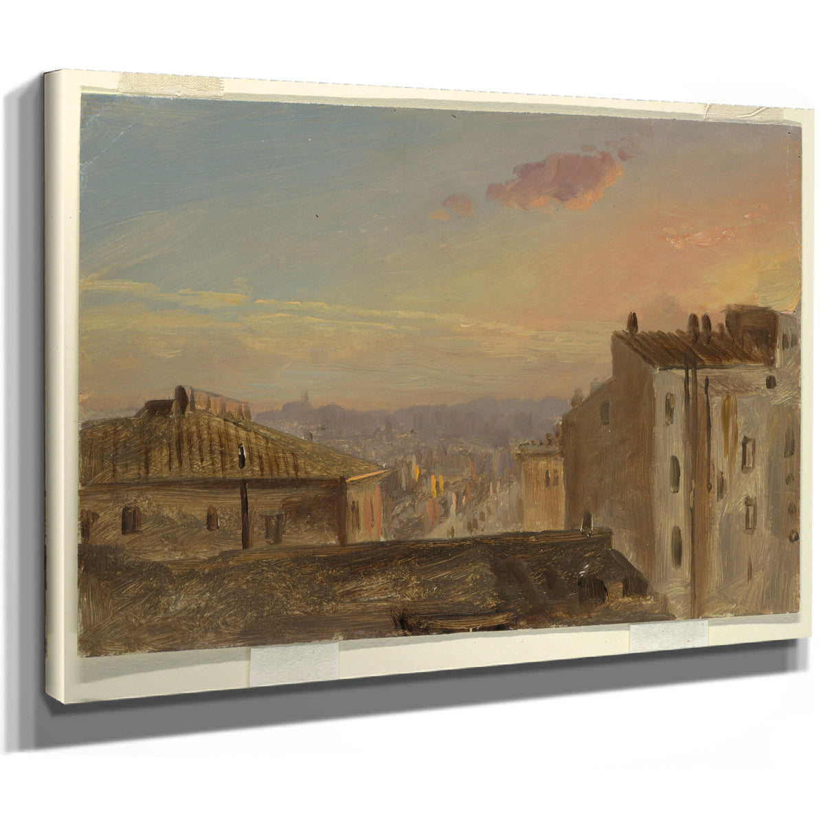 Original Files View Rome 1868co69 By Frederic Edwin Church
