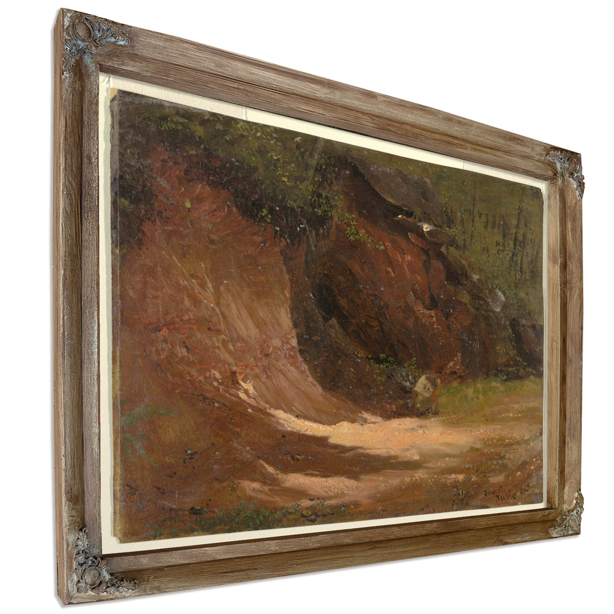 Original Files Woodland Bank Jamaica By Frederic Edwin Church
