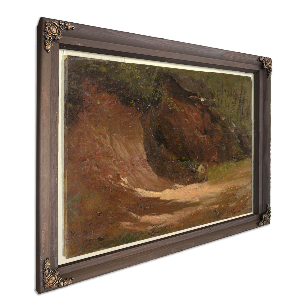 Original Files Woodland Bank Jamaica By Frederic Edwin Church