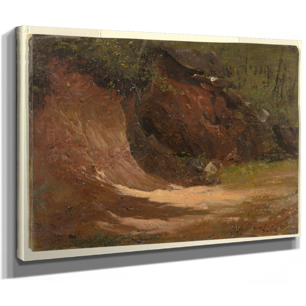 Original Files Woodland Bank Jamaica By Frederic Edwin Church