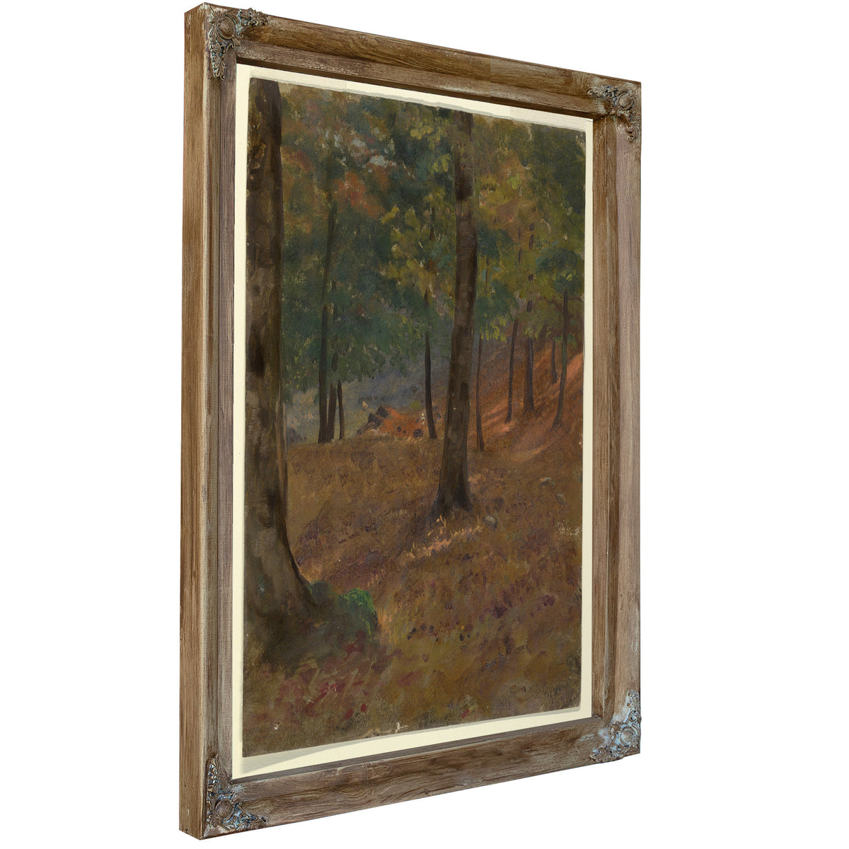 Original Files Woodland Scene 1870co80 By Frederic Edwin Church
