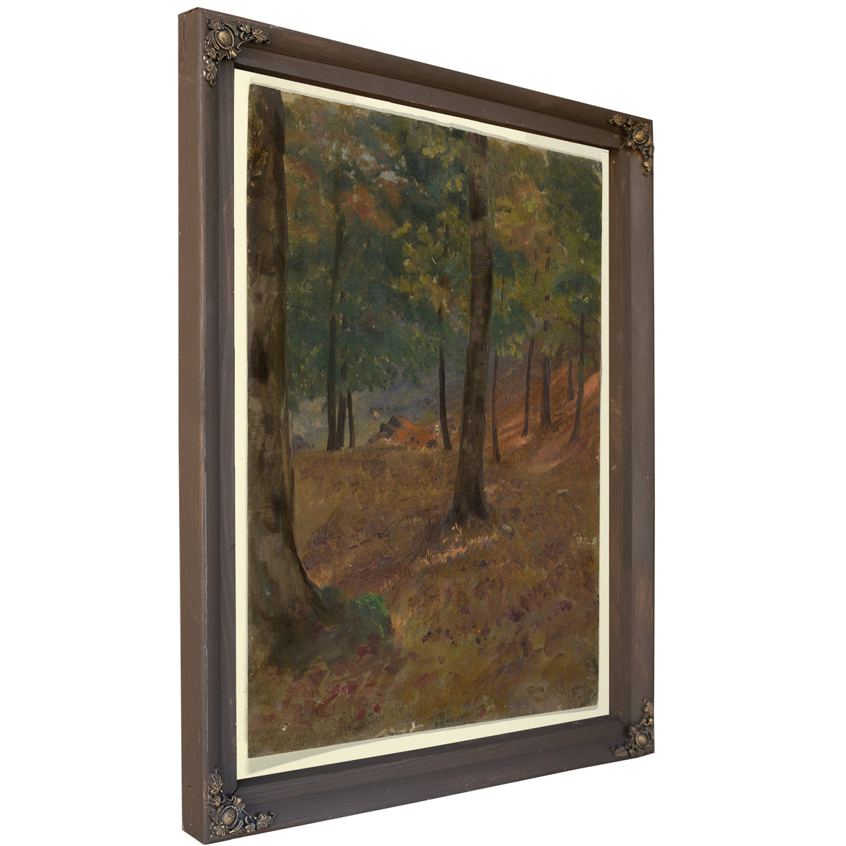 Original Files Woodland Scene 1870co80 By Frederic Edwin Church