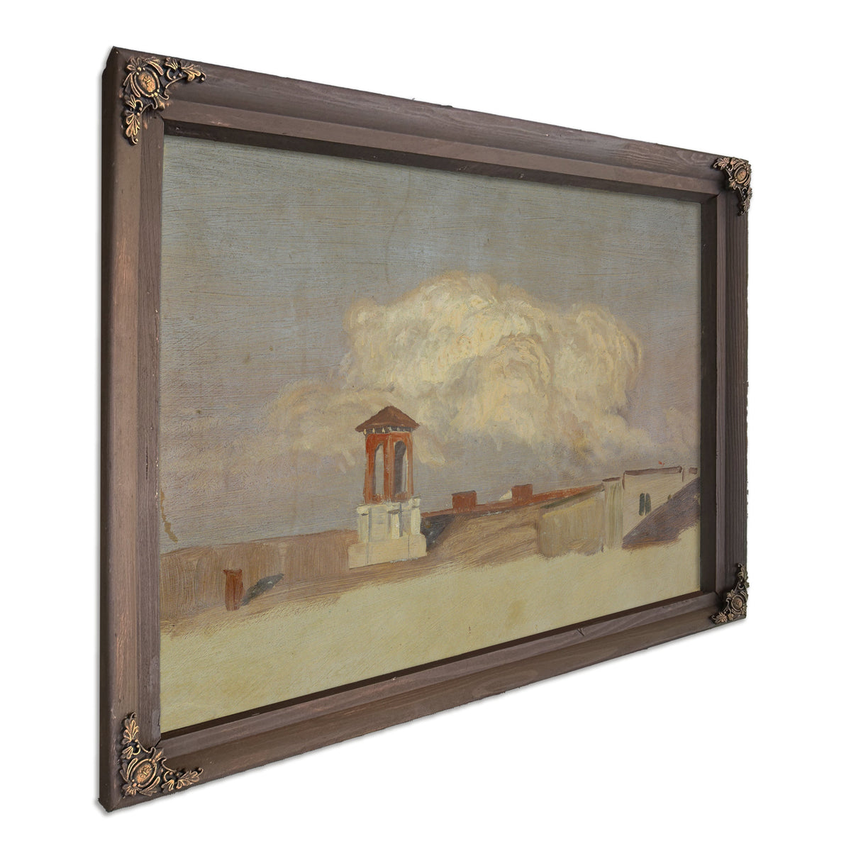 Roofs an Italian Town 1868co69 By Frederic Edwin Church