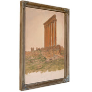 Ruins the Temple Zeus Baalbek 1868 By Frederic Edwin Church