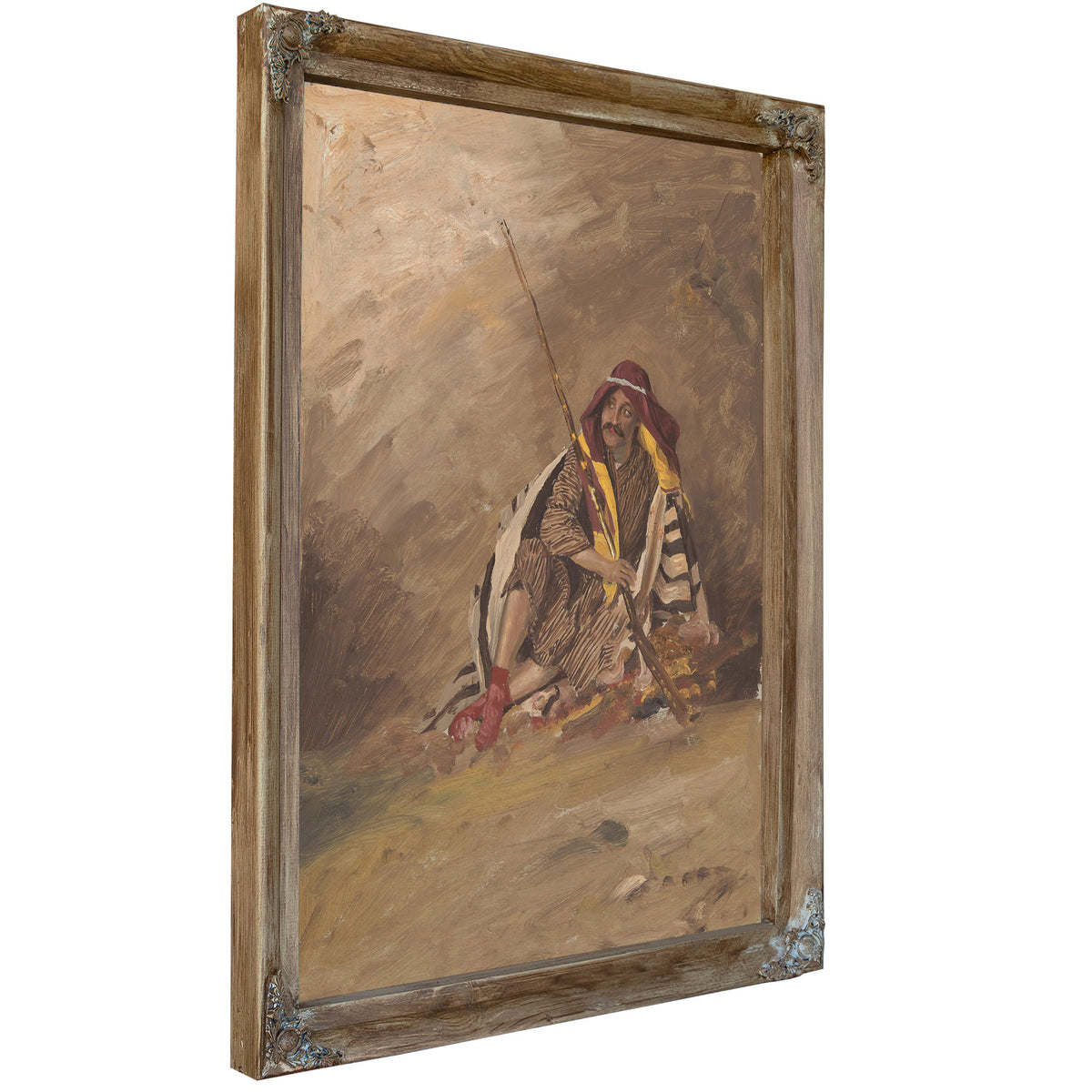 Seated Bedouin Probably February 1868 By Frederic Edwin Church
