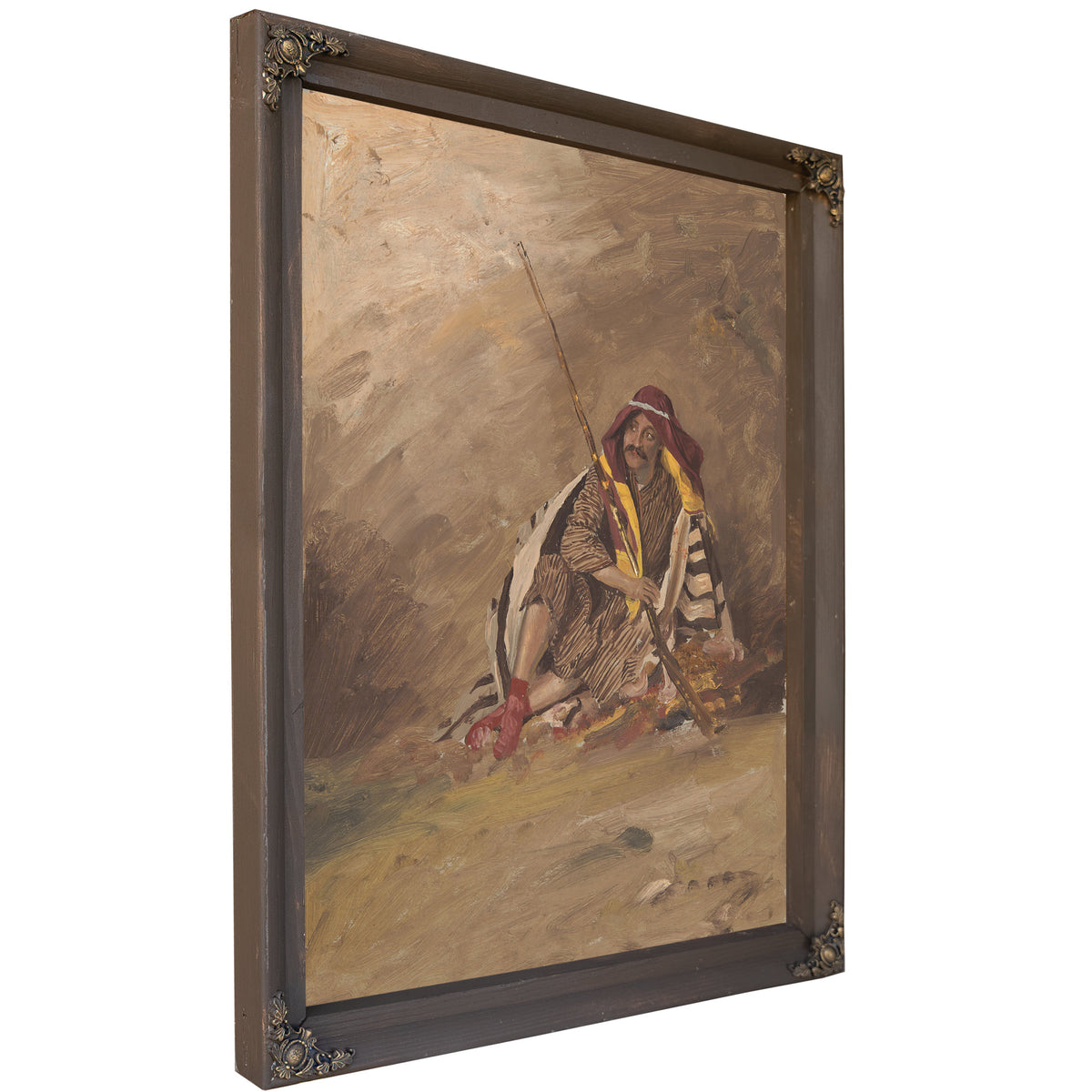 Seated Bedouin Probably February 1868 By Frederic Edwin Church
