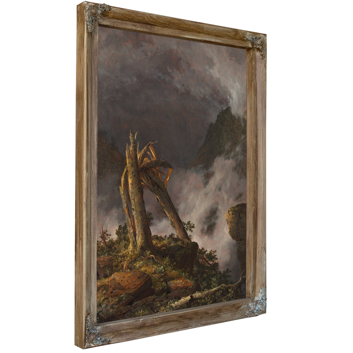 Storm the Mountains 1847 By Frederic Edwin Church