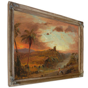 Study Imaginary S American Landscape By Frederic Edwin Church