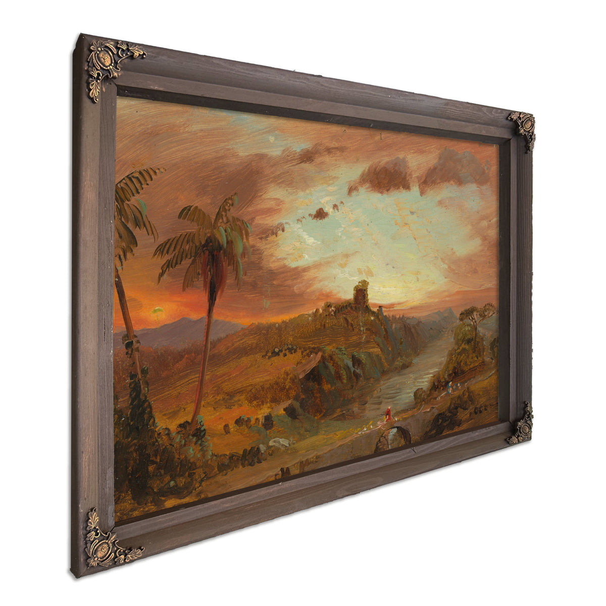 Study Imaginary S American Landscape By Frederic Edwin Church