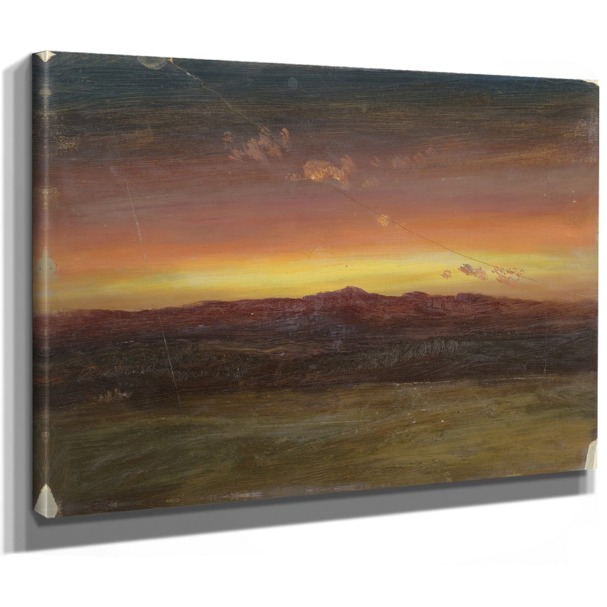 Sunset 02 By Frederic Edwin Church