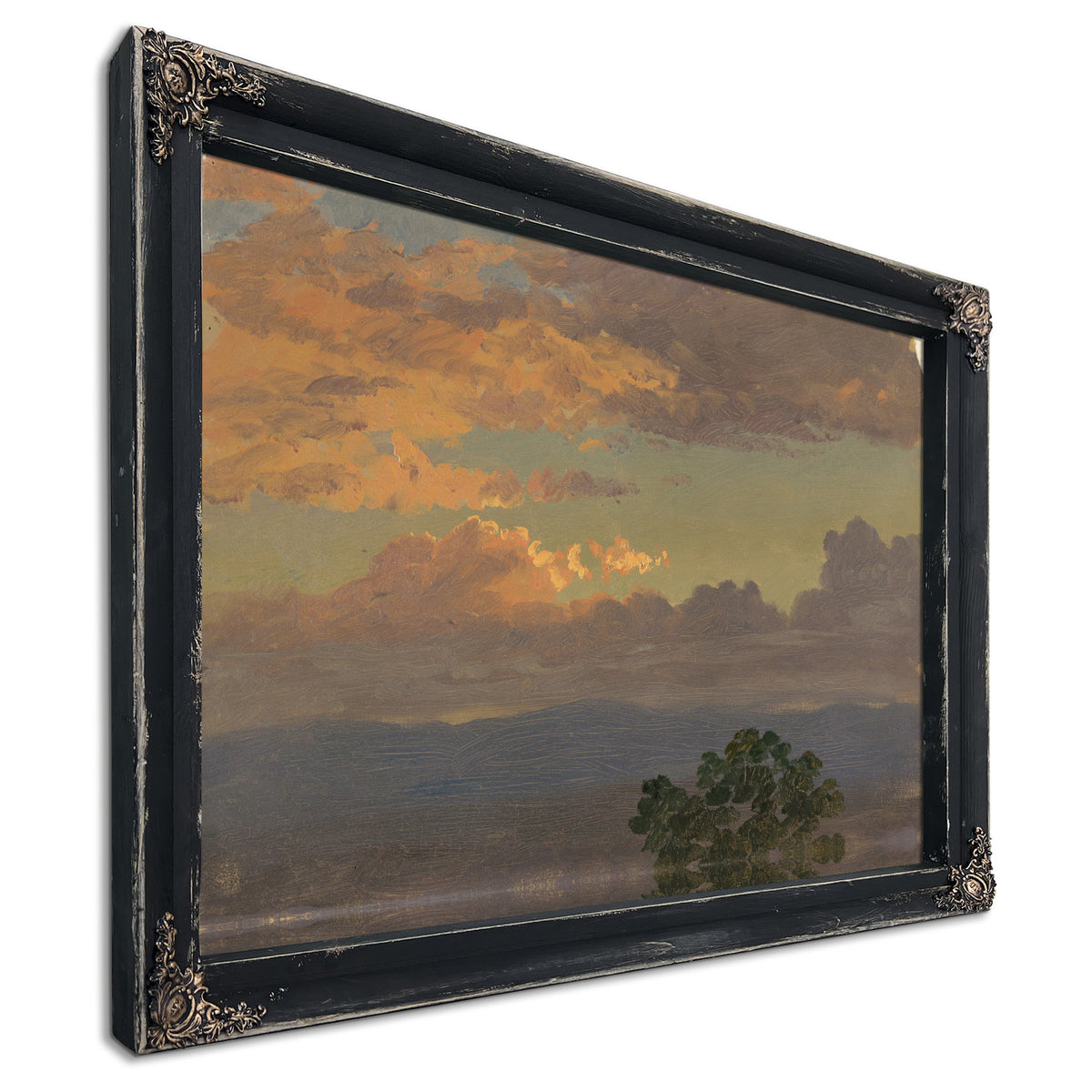 Sunset 03 By Frederic Edwin Church