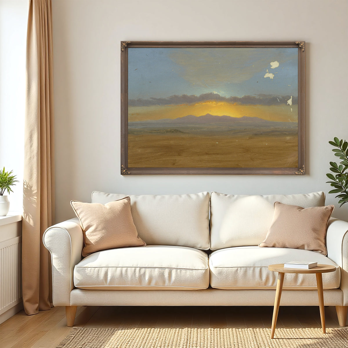 Sunset 04 By Frederic Edwin Church