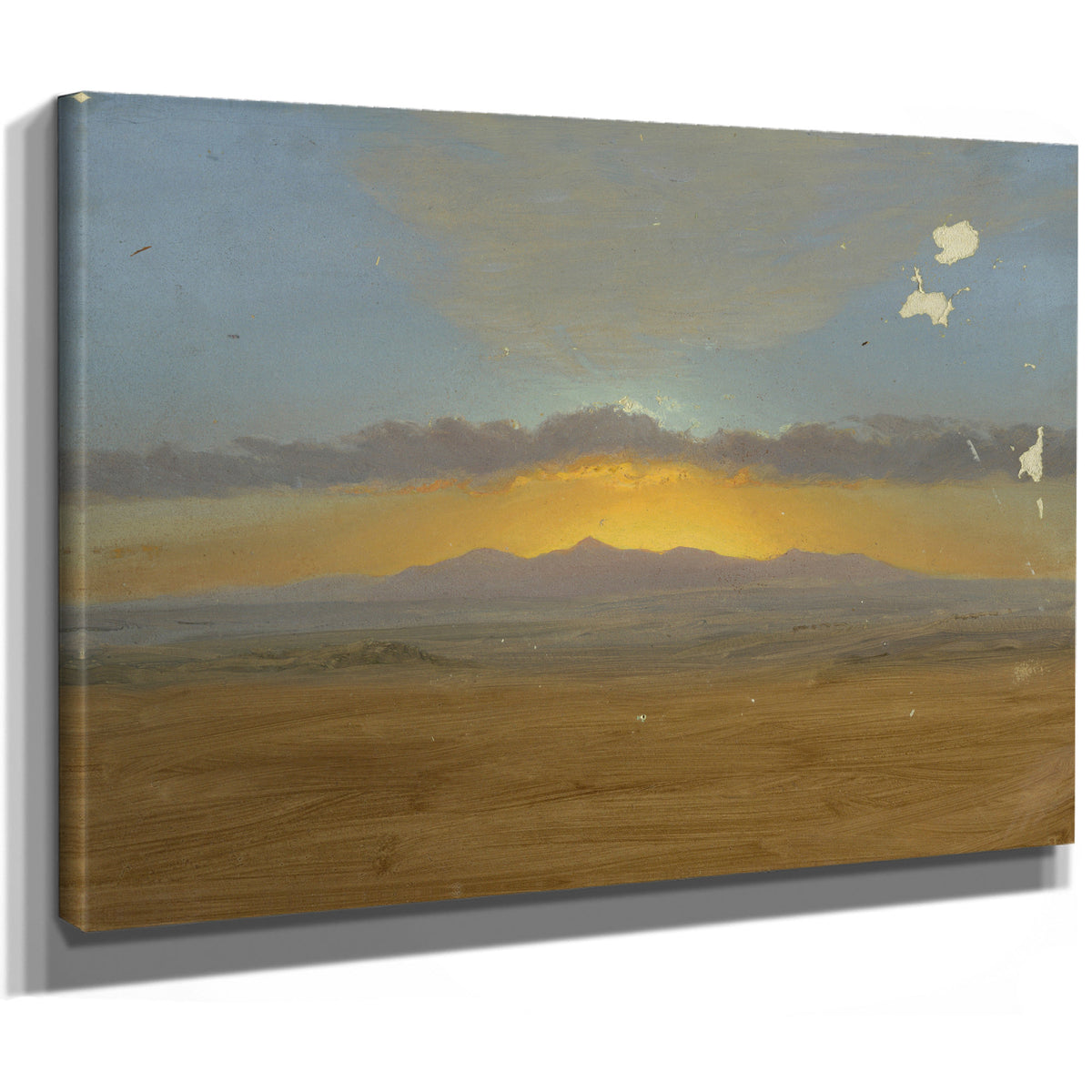 Sunset 04 By Frederic Edwin Church