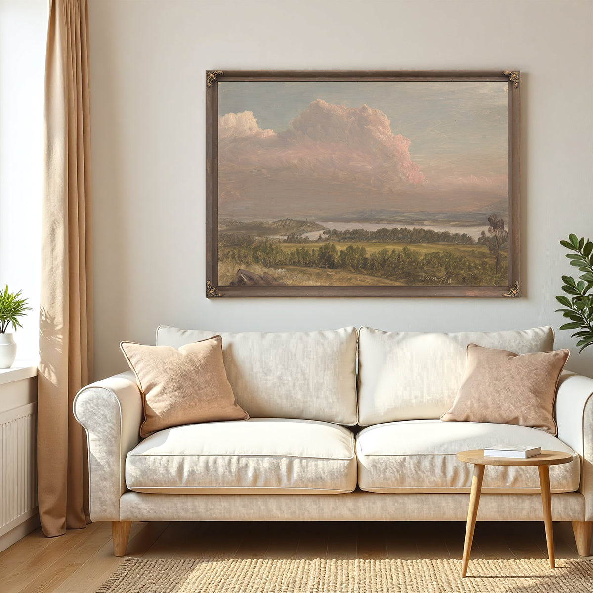 Sunset 12 By Frederic Edwin Church