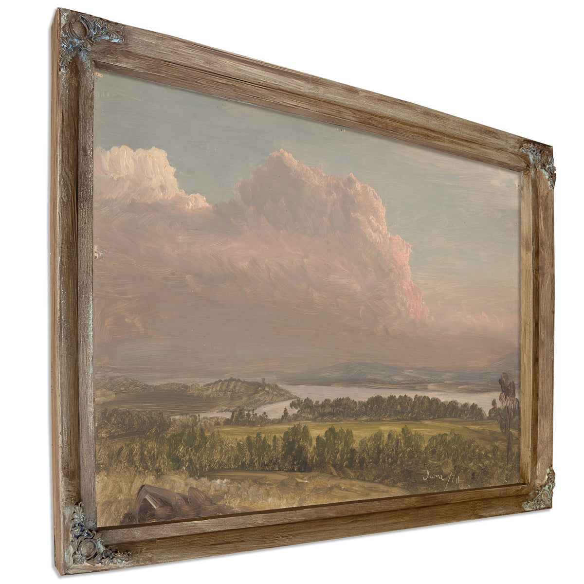 Sunset 12 By Frederic Edwin Church