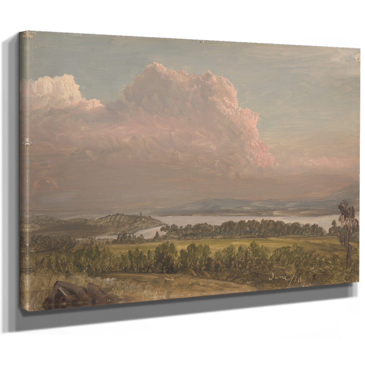 Sunset 12 By Frederic Edwin Church