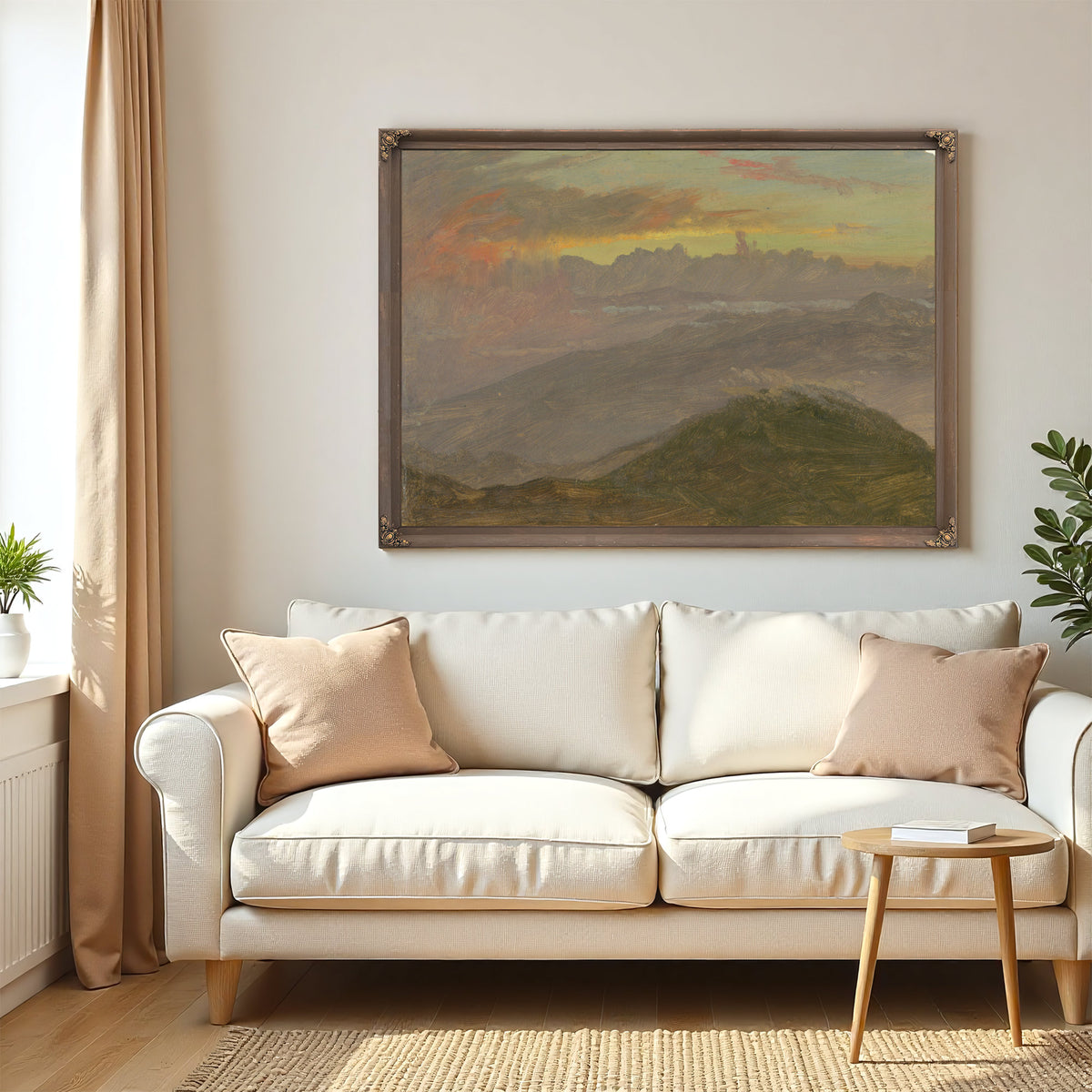 Sunset 15 By Frederic Edwin Church