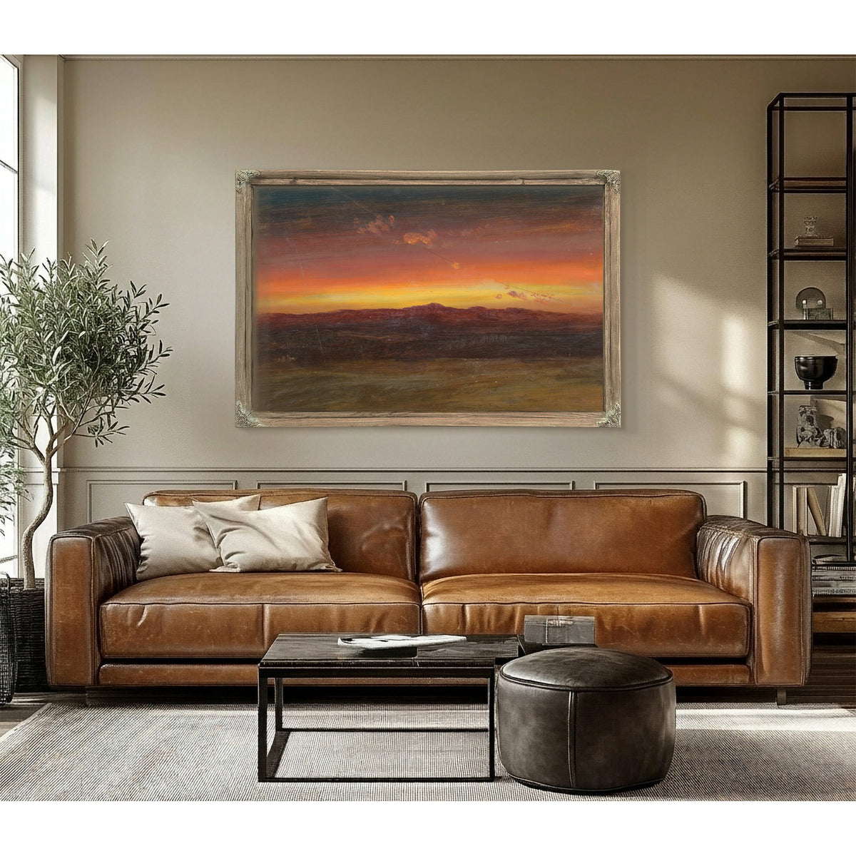 Sunset 186070 By Frederic Edwin Church