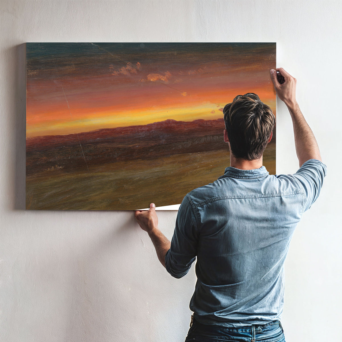 Sunset 186070 By Frederic Edwin Church