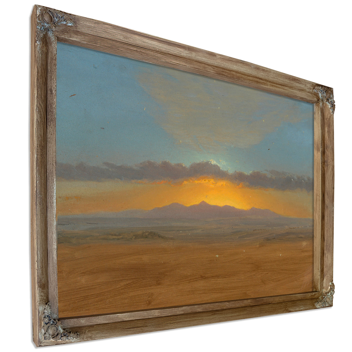 Sunset 186566 02 By Frederic Edwin Church