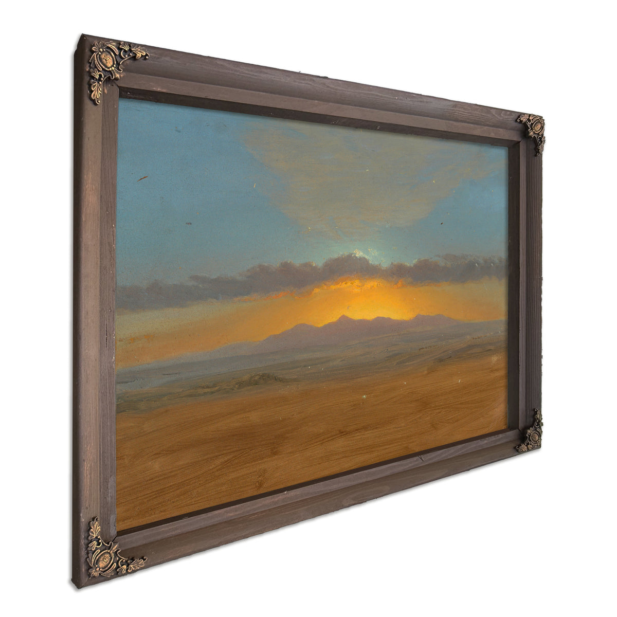 Sunset 186566 02 By Frederic Edwin Church