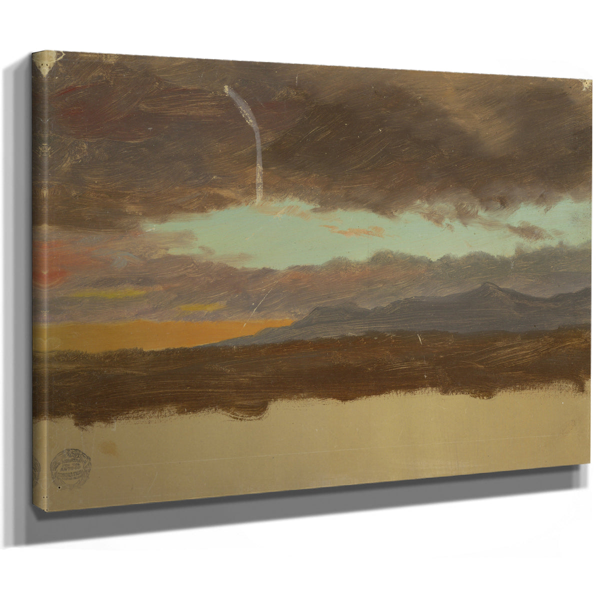 Sunset 25 By Frederic Edwin Church