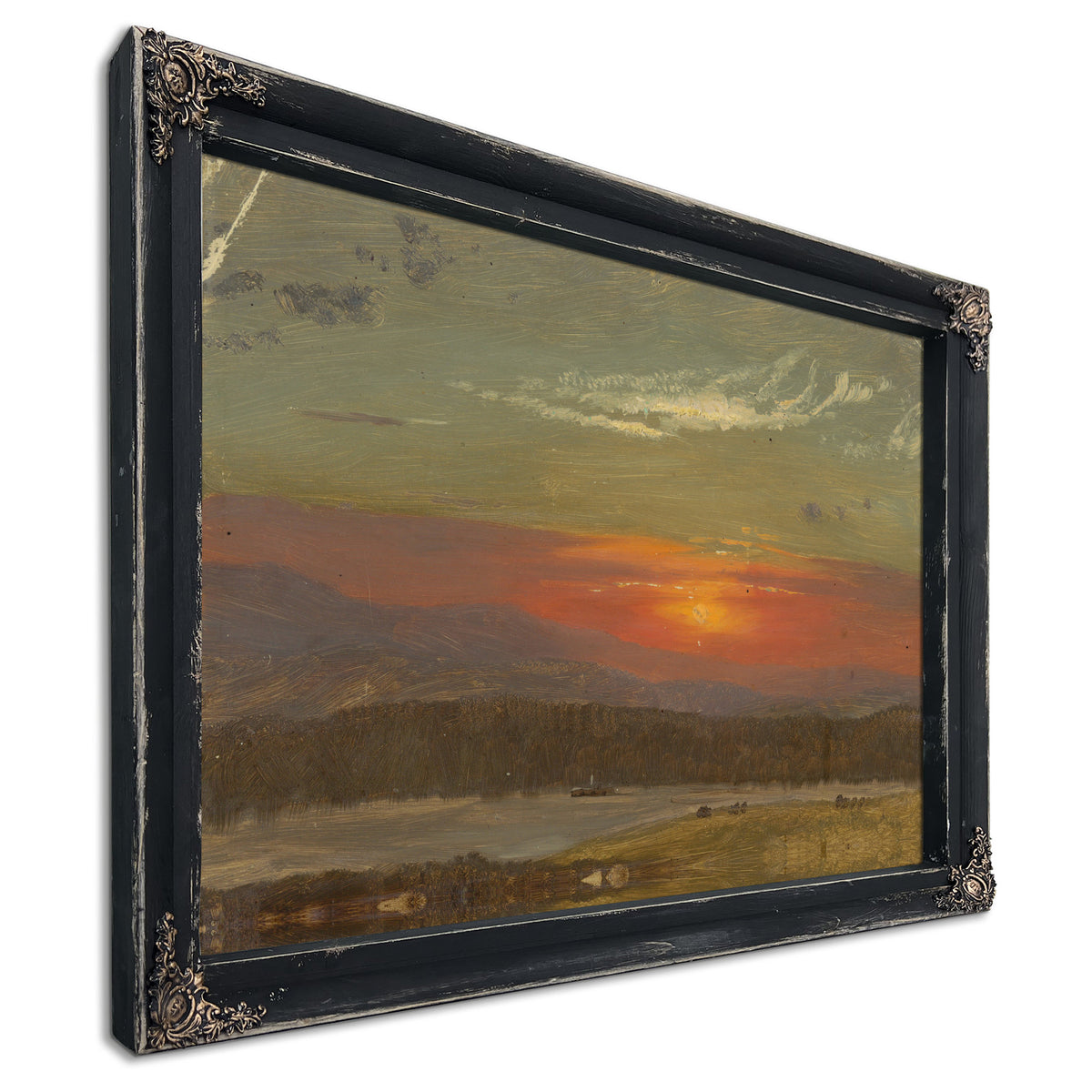 Sunset 26 By Frederic Edwin Church