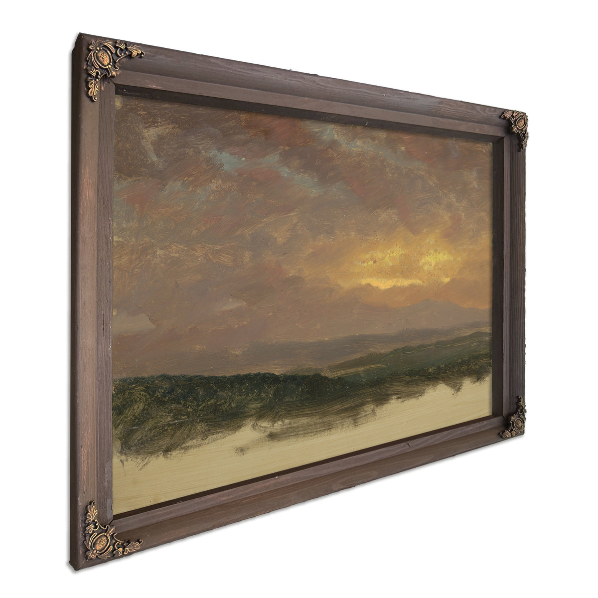 Sunset 27 By Frederic Edwin Church