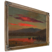 Sunset Hudson New York 1873 By Frederic Edwin Church