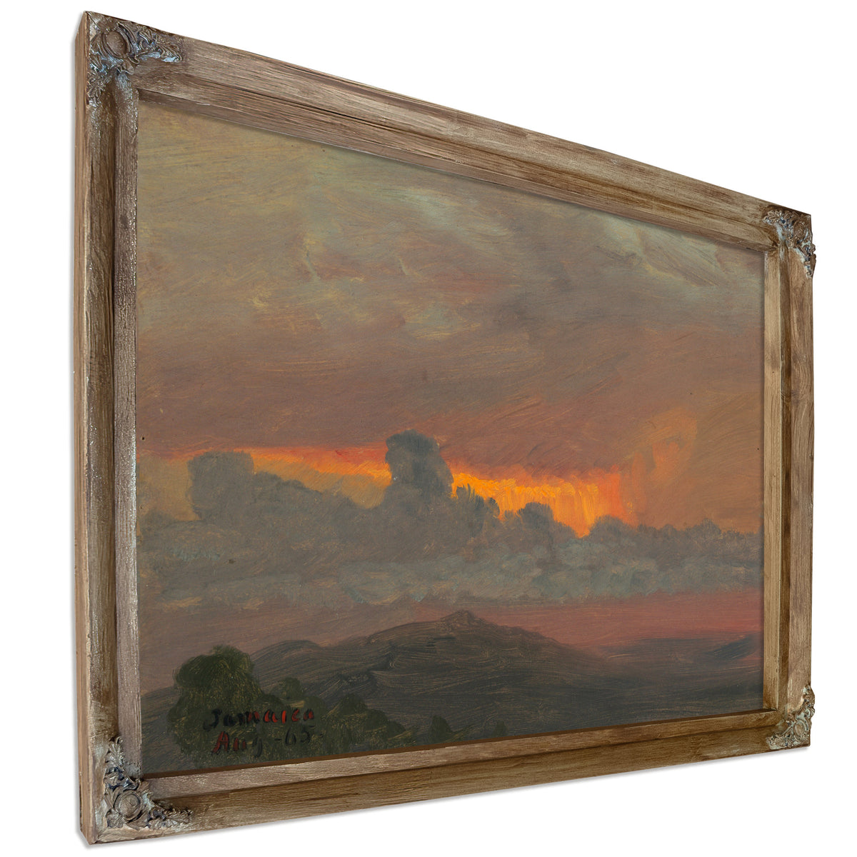 Sunset Ii 1865 By Frederic Edwin Church