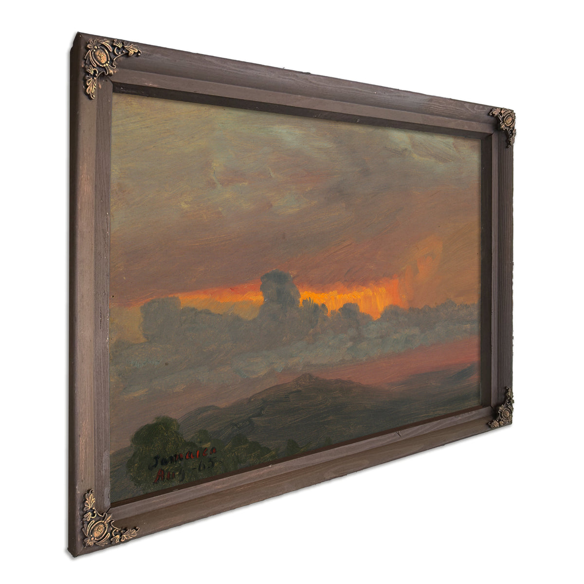 Sunset Ii 1865 By Frederic Edwin Church