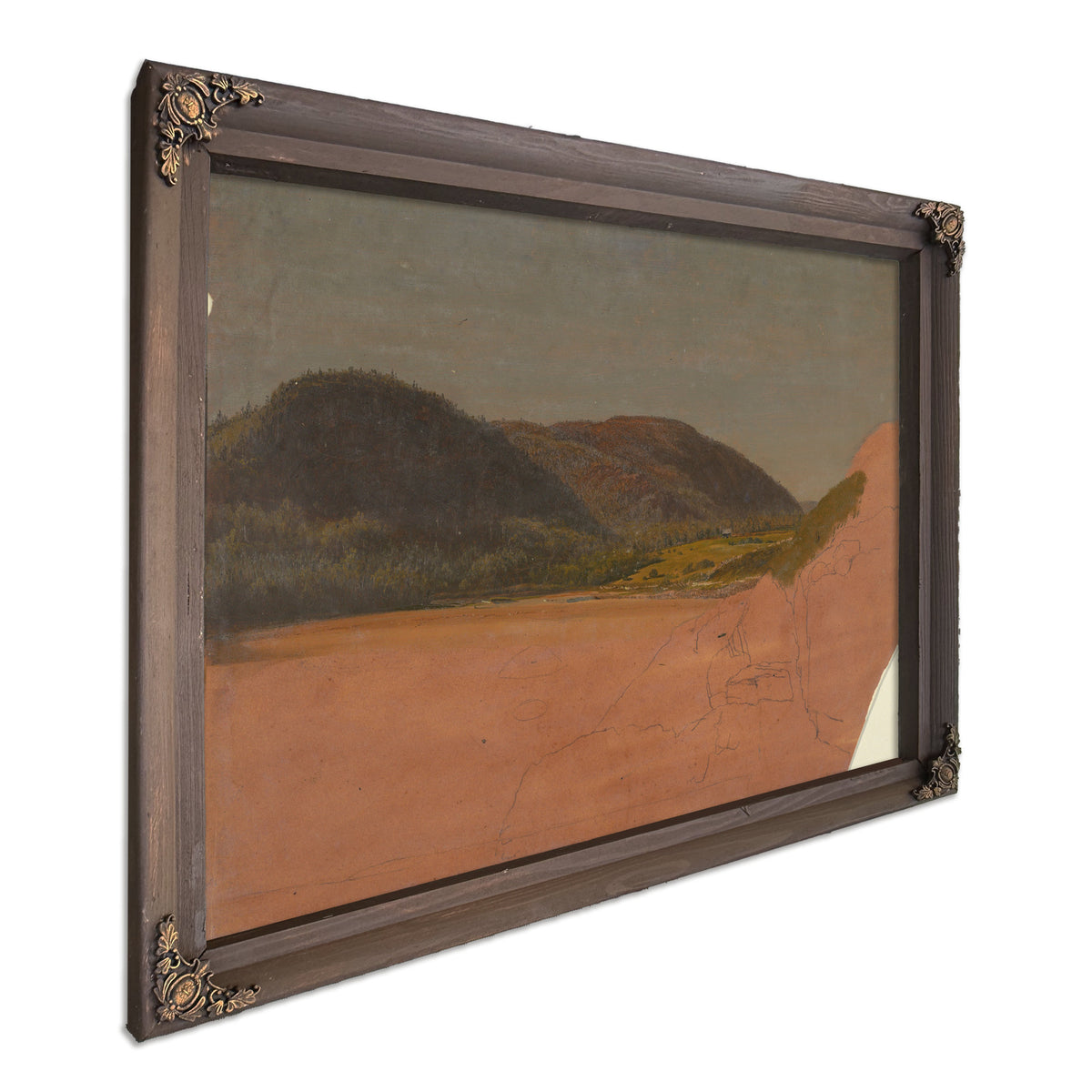 The Beehive Sand Beach Great Head Mt By Frederic Edwin Church