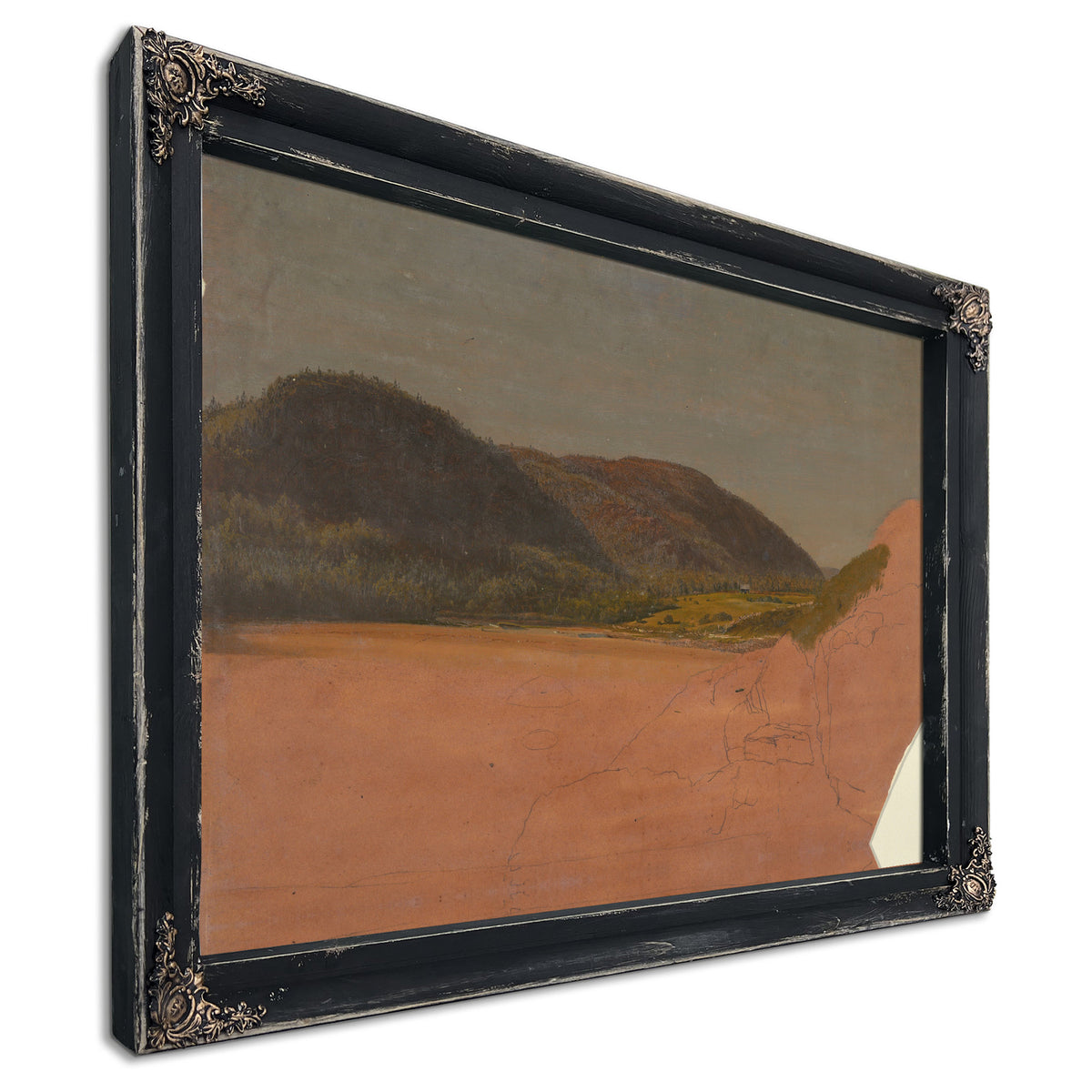 The Beehive Sand Beach Great Head Mt By Frederic Edwin Church