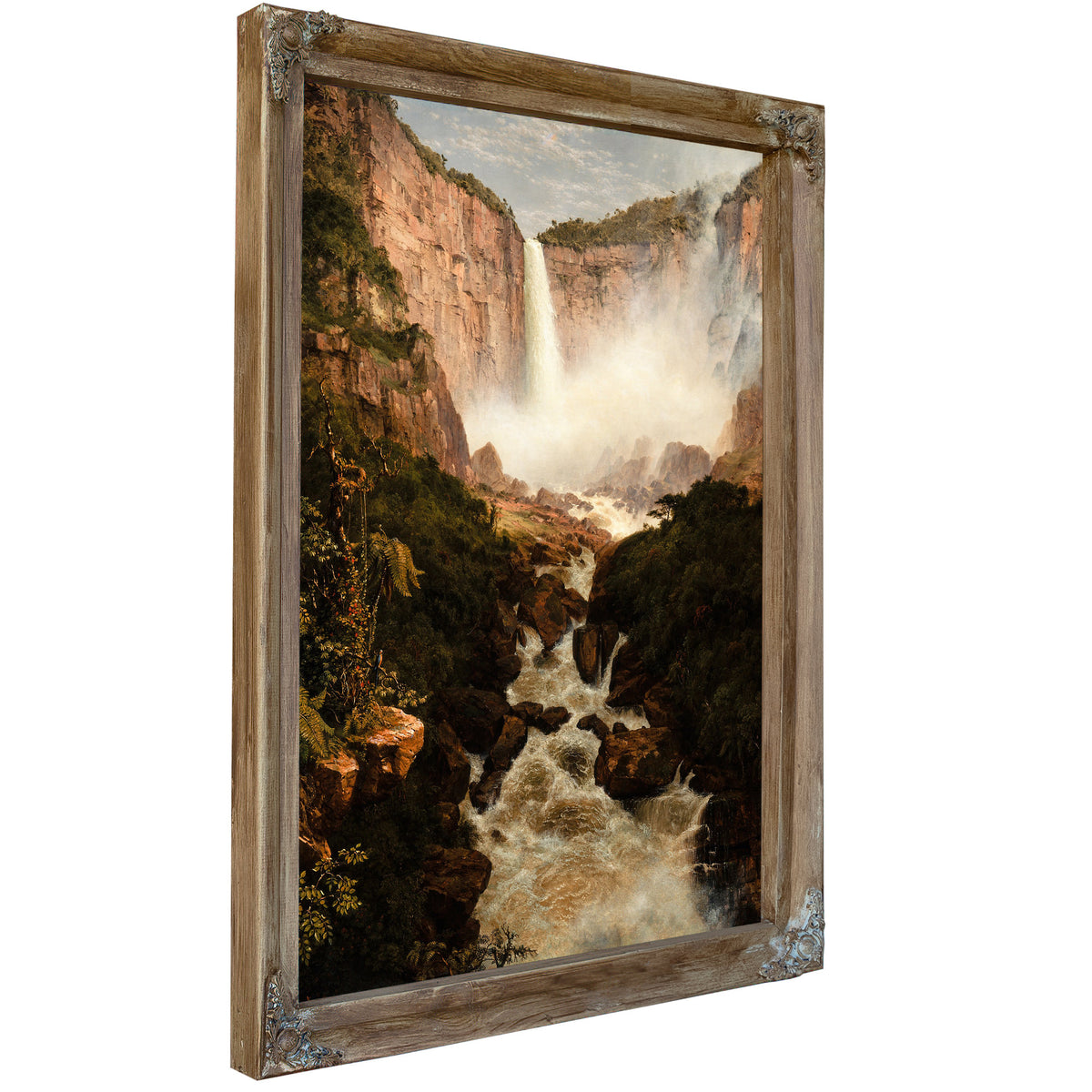 The Falls the Tequendama Near Bogota By Frederic Edwin Church