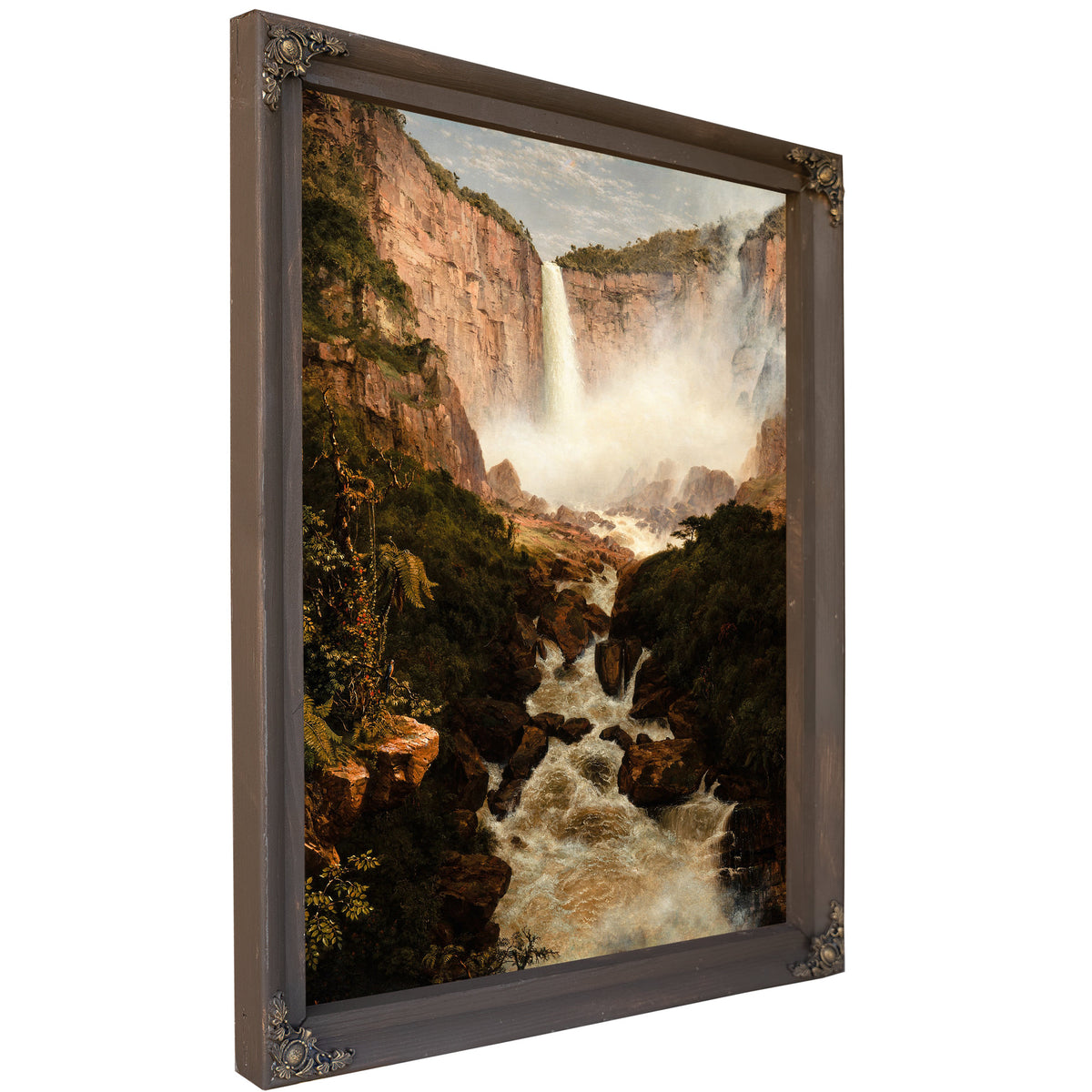 The Falls the Tequendama Near Bogota By Frederic Edwin Church